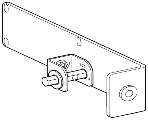 Telemecanique Sensors - 7.2 Inch Long, Limit Switch Mounting Kit - For Use with XY2CE - Makers Industrial Supply