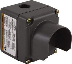 Schneider Electric - 1 Hole, 30mm Hole Diameter, Aluminum Pushbutton Switch Enclosure - 1, 3, 4, 6, 12, 13 NEMA Rated - Makers Industrial Supply