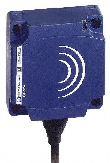 Telemecanique Sensors - NPN, Flat, Inductive Proximity Sensor - 3 Wires, IP68, 12 to 24 VDC, 40mm Wide - Makers Industrial Supply