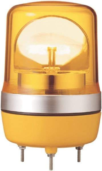 Schneider Electric - 24 VAC/VDC, 125 mAmp, Rotating Beacon LED Light - Surface Mounted, 6.77 Inch High, 106mm Diameter, 138 Flashes per min - Makers Industrial Supply