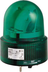 Schneider Electric - 24 VAC/VDC, 125 mAmp, Rotating Beacon LED Light - Surface Mounted, 6.61 Inch High, 120mm Diameter, 138 Flashes per min - Makers Industrial Supply