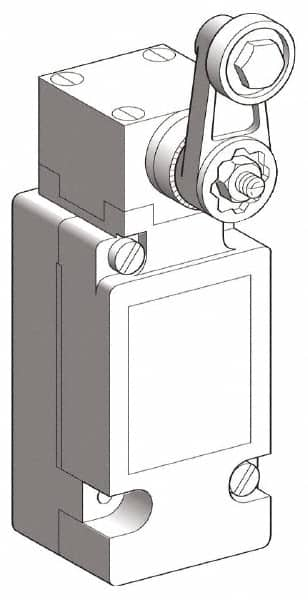 Telemecanique Sensors - SP, NC/NO, Screw Terminal, Roller Lever Actuator, General Purpose Limit Switch - IP66 IPR Rating - Makers Industrial Supply