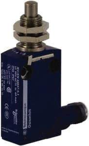 Telemecanique Sensors - SP, NC/NO, 240 VAC, 4 Pin M12 Male Terminal, End Plunger Actuator, General Purpose Limit Switch - IP66, IP67, IP68 IPR Rating - Makers Industrial Supply