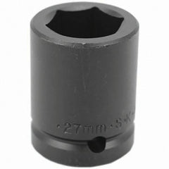 SK - Impact Socket - 3/4"DR 27MM IMPACT SOCKET - Makers Industrial Supply