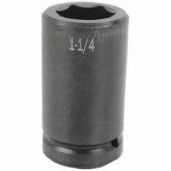 SK - Specialty Sockets - 1"DR 1-1/4" BUDD WHEEL IMPACT SOCKET - Makers Industrial Supply