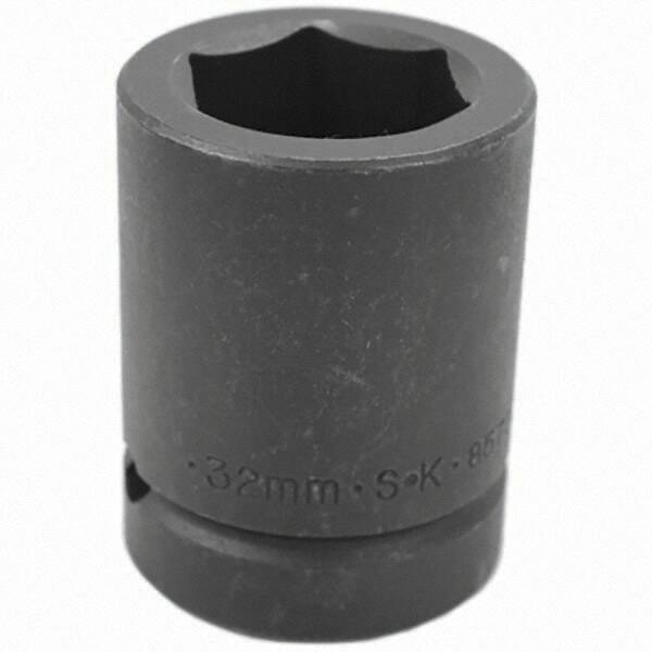 SK - Impact Socket - 1"DR 32MM IMPACT SOCKET - Makers Industrial Supply