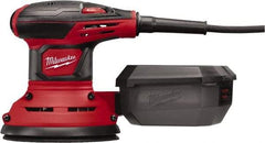 Milwaukee Tool - 5" Pad, 7,000 to 12,000 OPM, Electric Orbital Sander - Round, Random Orbital Sander, 3 Amps - Makers Industrial Supply