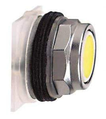 Schneider Electric - 30mm Mount Hole, Extended Straight, Pushbutton Switch Only - Yellow Pushbutton, Momentary (MO) - Makers Industrial Supply