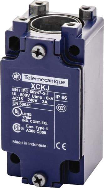 Telemecanique Sensors - NC/NO Configuration, Metal, Plunger, Rotary Safety Limit Switch - Makers Industrial Supply