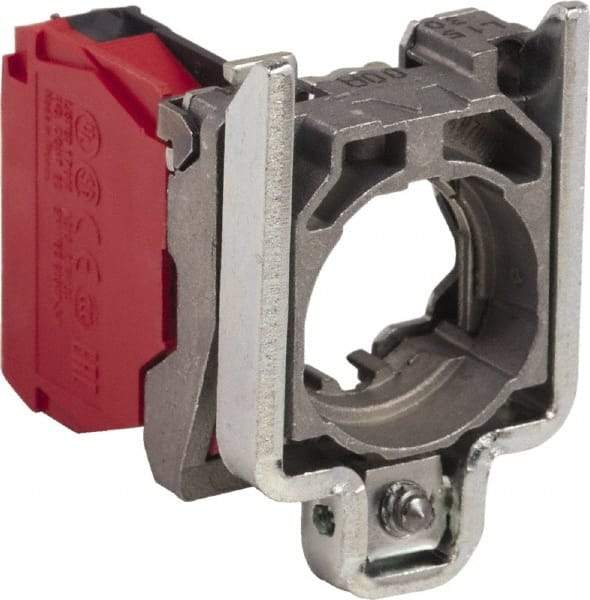 Schneider Electric - NC, Electrical Switch Contact Block - 0.87 Inch Hole, 22mm Hole - Makers Industrial Supply