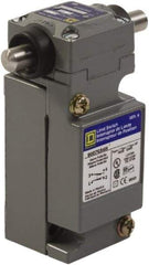 Square D - SPDT, NC/NO, 600 Volt Screw Terminal, Roller Plunger Actuator, General Purpose Limit Switch - 1, 2, 4, 6, 12, 13, 6P NEMA Rating, IP67 IPR Rating - Makers Industrial Supply