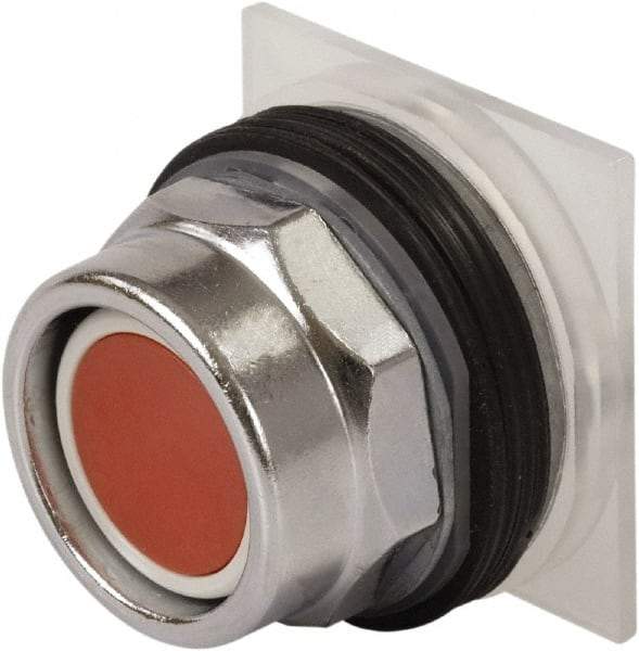 Schneider Electric - 30mm Mount Hole, Extended Straight, Pushbutton Switch Only - Red Pushbutton, Momentary (MO) - Makers Industrial Supply