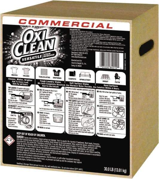 Oxi Clean - 30 Lb Powder Laundry Detergent - Regular Scent - Makers Industrial Supply