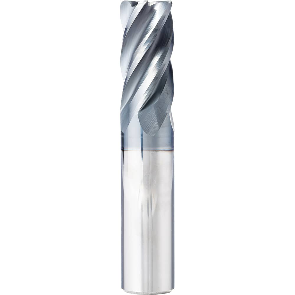 Supermill - 5/16" Diam 5 Flute Solid Carbide 0.03" Corner Radius End Mill - Makers Industrial Supply