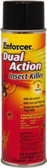 Enforcer - Case of (12) 17-oz Aerosol Cans Flying & Crawling Insect Killer - Makers Industrial Supply