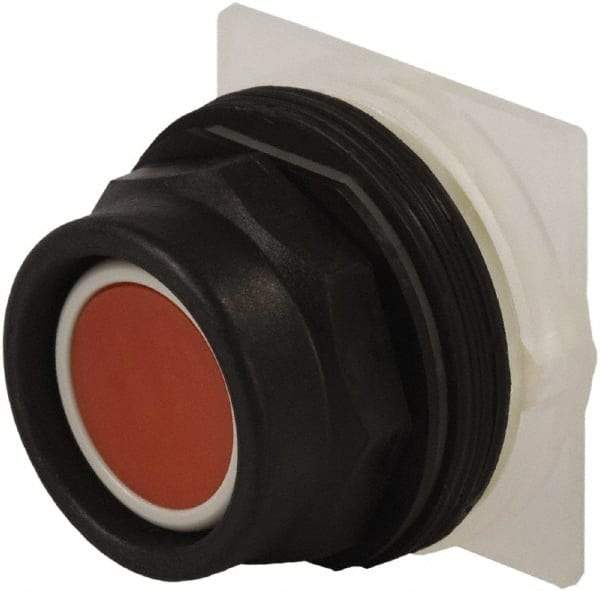 Schneider Electric - 30mm Mount Hole, Extended Straight, Pushbutton Switch Only - Red Pushbutton, Momentary (MO) - Makers Industrial Supply