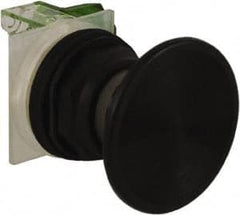 Schneider Electric - 30mm Mount Hole, Extended Straight, Pushbutton Switch with Contact Block - Black Pushbutton, Momentary (MO) - Makers Industrial Supply