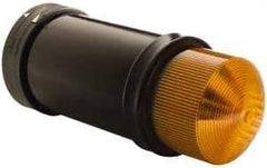 Schneider Electric - 24 VAC/VDC, 4X NEMA Rated, Strobe Tube, Orange, Flashing Light - 60 Flashes per min, 70mm Pipe/Pendant, 70mm Diameter, 157mm High, IP65, IP66 Ingress Rating - Makers Industrial Supply