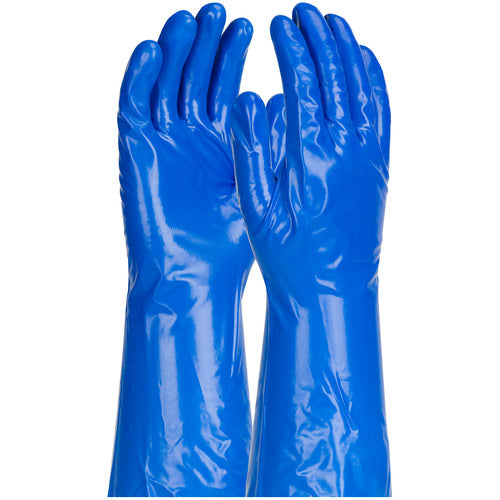 ‎50-NKH11/XXL Nitrile Gloves - Assurance Unsupport Nitrile/Ketone - Blue - 11 Mil - 13 In - Unlined - Exact Industrial Supply