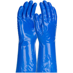 ‎50-NKH11/M Nitrile Gloves - Assurance Unsupport Nitrile/Ketone - Blue - 11 Mil - 13 In - Unlined - Exact Industrial Supply