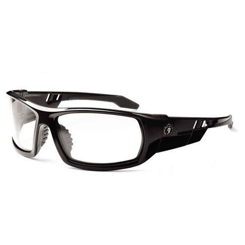 Odin Clear Lens Black Safety Glasses - Makers Industrial Supply