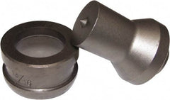 Cleveland Steel Tool - 3/4 Inch Long x 1/2 Inch Diameter Round Ironworker Die - 3/4 Inch Head Height - Makers Industrial Supply