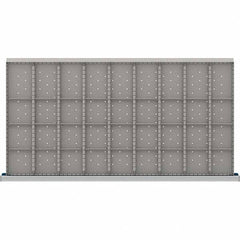 LISTA - 36-Compartment Drawer Divider Layout for 3.15" High Drawers - Makers Industrial Supply