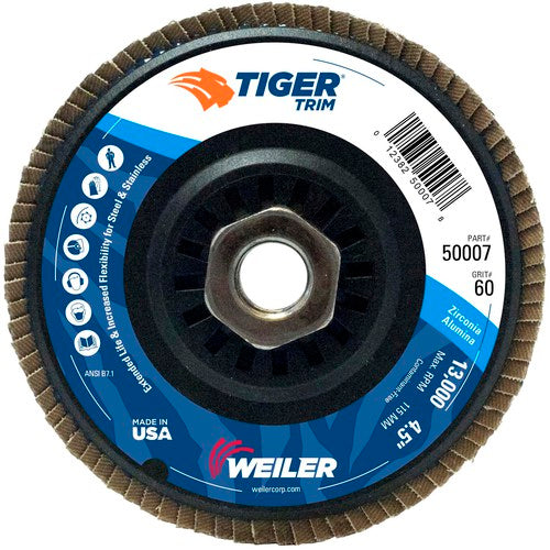 4 1/2 TIGER DISC ABRASIVE - Makers Industrial Supply