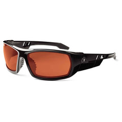 Odin Copper Lens Black Safety Glasses - Makers Industrial Supply