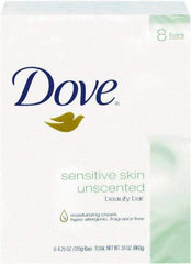 Dove - 4.5 oz Box Bar Soap - White, Unscented - Makers Industrial Supply