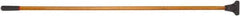 Harper Brush - 60 x 1-1/8" Wood Handle for Laitner Broom Heads - Bolt-On Connection, Tan - Makers Industrial Supply