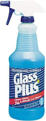 Glass Plus - 32 oz Spray Bottle Floral Glass Cleaner - Use on Glass - Makers Industrial Supply