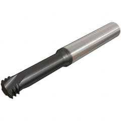 Iscar - 1/2, 0.3622" Cutting Diam, 3 Flute, Solid Carbide Helical Flute Thread Mill - Internal Thread, 73mm OAL, 10mm Shank Diam - Makers Industrial Supply