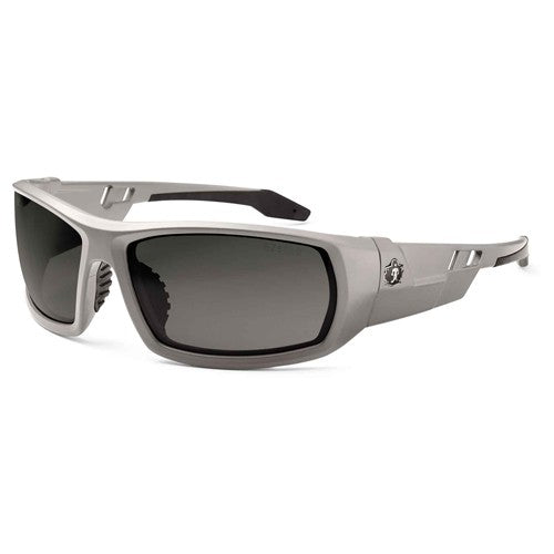 Odin Smoke Lens Matte Gray Safety Glasses - Makers Industrial Supply