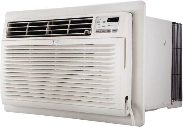 LG Electronics - 9800 BTU, 115 Volt Thru-the-Wall Air Conditioner - 9.2 Amp Rating, 9.8 EER Rating, 27" Wide x 22-7/16" Deep x 17" High - Makers Industrial Supply