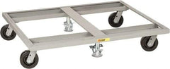 Little Giant - 3,600 Lb Capacity Steel Pallet Dolly - 48" Long x 42" Wide x 9" High, 6" Phenolic Wheels - Makers Industrial Supply