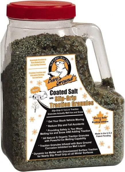 Bare Ground Solutions - 12 Lb Jug Granules - Effective to -20°F - Makers Industrial Supply