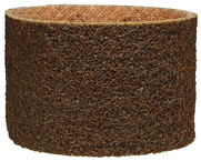 3-1/2 x 15-1/2" - Coarse - Brown Surface Scotch-Brite Conditioning Belt - Makers Industrial Supply