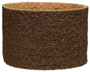 3 x 132" - Coarse - Brown Surface Scotch-Brite Conditioning Belt - Makers Industrial Supply