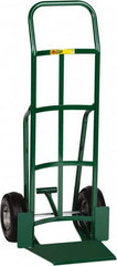 Little Giant - 800 Lb Capacity 47" OAH Hand Truck - 13-1/2 x 16" Base Plate, Continuous Handle, Steel, Pneumatic Wheels - Makers Industrial Supply