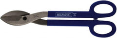 Midwest Snips - 2-1/2" Length of Cut, Straight Pattern Tinner's Snip - 16" OAL, 16 AWG Steel Capacity - Makers Industrial Supply