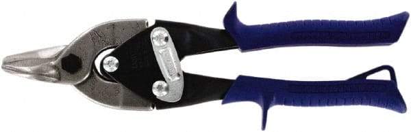 Midwest Snips - 7/8" Length of Cut, Straight Pattern Aviation Snip - 9" OAL, 16 AWG Steel Capacity - Makers Industrial Supply