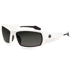 Odin Smoke Lens White Safety Glasses - Makers Industrial Supply