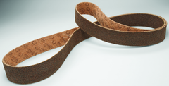 3 x 24" - Coarse - Brown Surface Scotch-Brite Conditioning Belt - Makers Industrial Supply