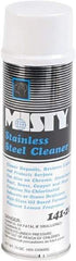 Misty - 15 fl oz Liquid Stainless Steel Cleaner & Polish - Lemon Scented, Aerosol Container - Makers Industrial Supply