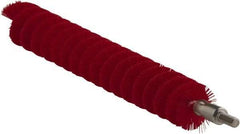 Vikan - 0.8" Diam Polyester Tube Brush - 7-1/2" OAL, 7" Head Length, Stainless Steel Handle - Makers Industrial Supply