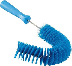 Vikan - 2-1/4" Diam Polyester Hook Brush - 15-1/2" OAL, 6-1/2" Head Length, Polypropylene Handle - Makers Industrial Supply