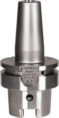 HAIMER - 10mm Hole Diam, HSK63A Taper Shank Shrink Fit Tool Holder & Adapter - 3" Projection, 24mm Nose Diam, 42mm Clamping Depth, 25,000 RPM - Exact Industrial Supply