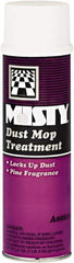 Misty - Aerosol Dust Mop Treatment - Use on Asphalt, Cement, Concrete, Ceramic, Laminates, Finished Wood, Linoleum, Vinyl, Terrazzo, Rubber, Vinyl Composite Tile (VCT) - Makers Industrial Supply