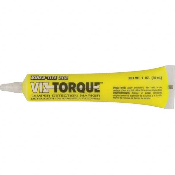 Vibra-Tite - Markers & Paintsticks Type: Visual Vibratory Indicator Color: Yellow - Makers Industrial Supply